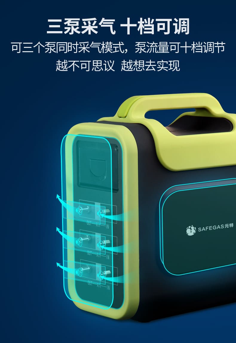 元特 SKY8000 便携式 18合1 复合气体分析仪